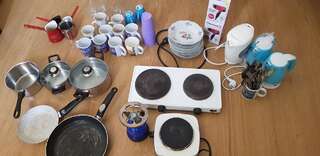 Гостевой дом Rexha Apartments Улцинь Трехместный номер с собственной ванной комнатой-1